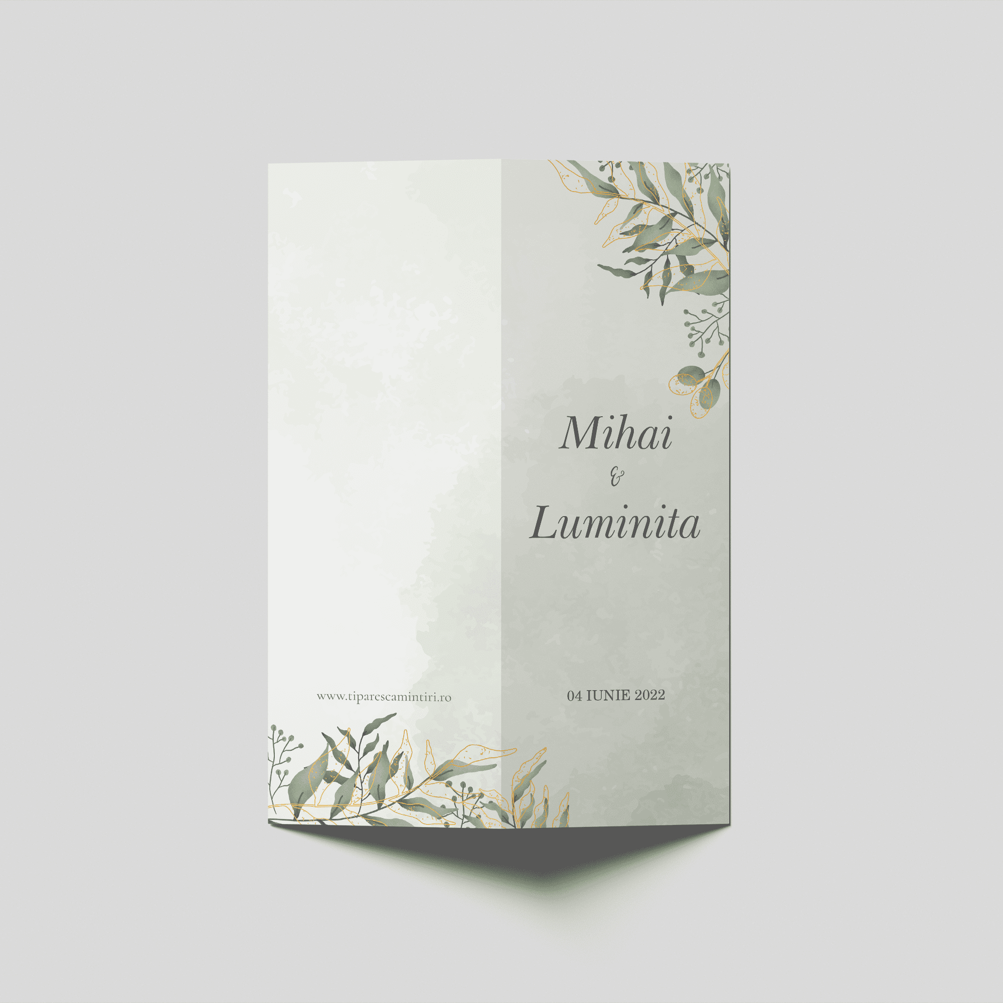 Meniu Nuntă – Eucalipt Verde Pastel (3) meniu nuntă eucalipt verde pastel personalizat