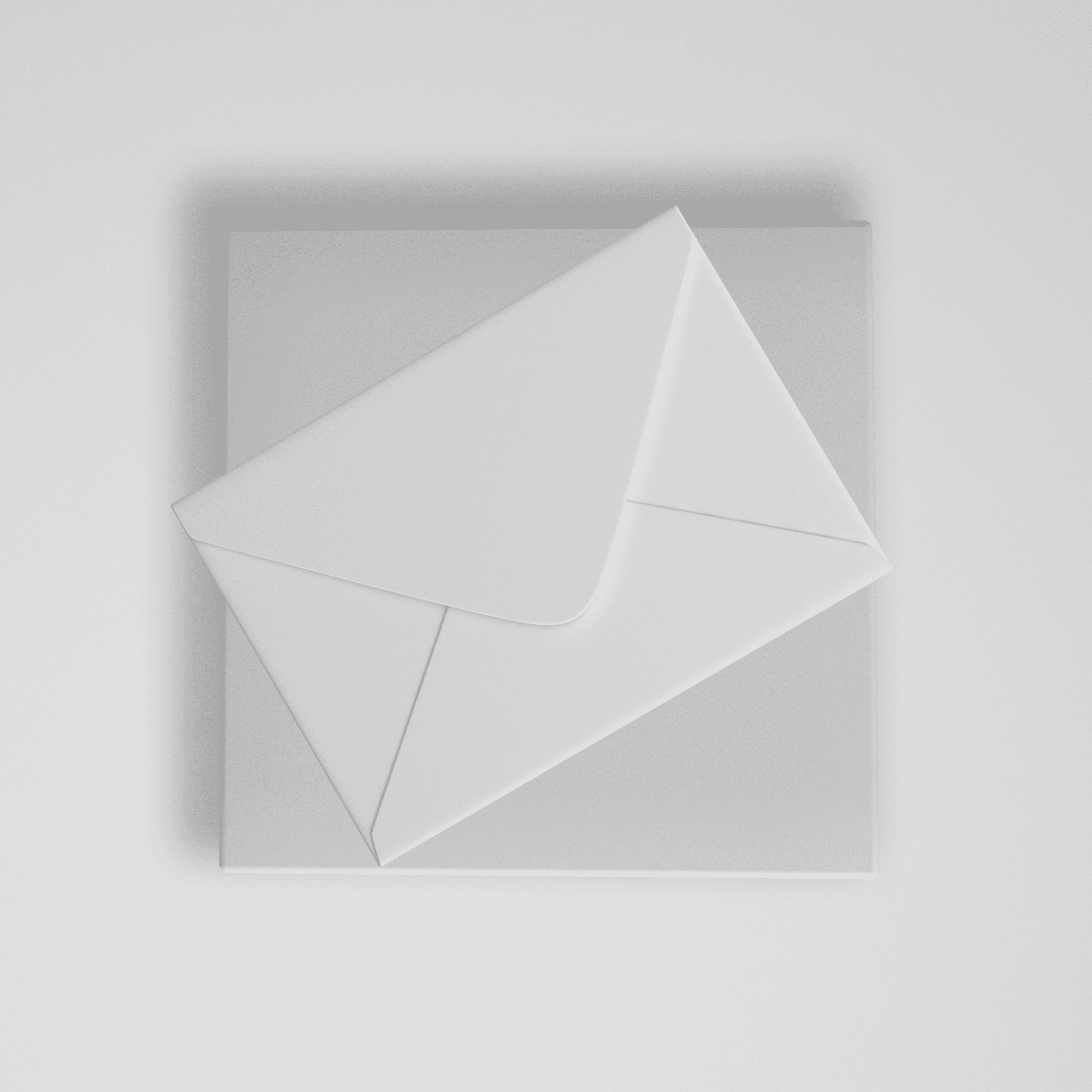 Detaliu plic invitație formă în V fără text